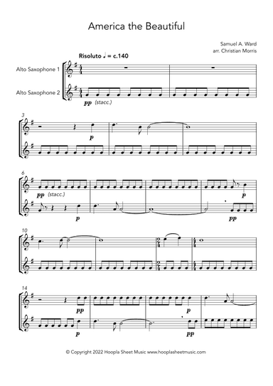 America the Beautiful (Fantasy) (arr. Christian Morris)