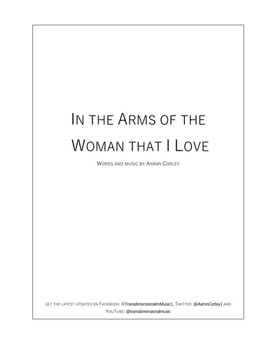 In the Arms of the Woman that I Love