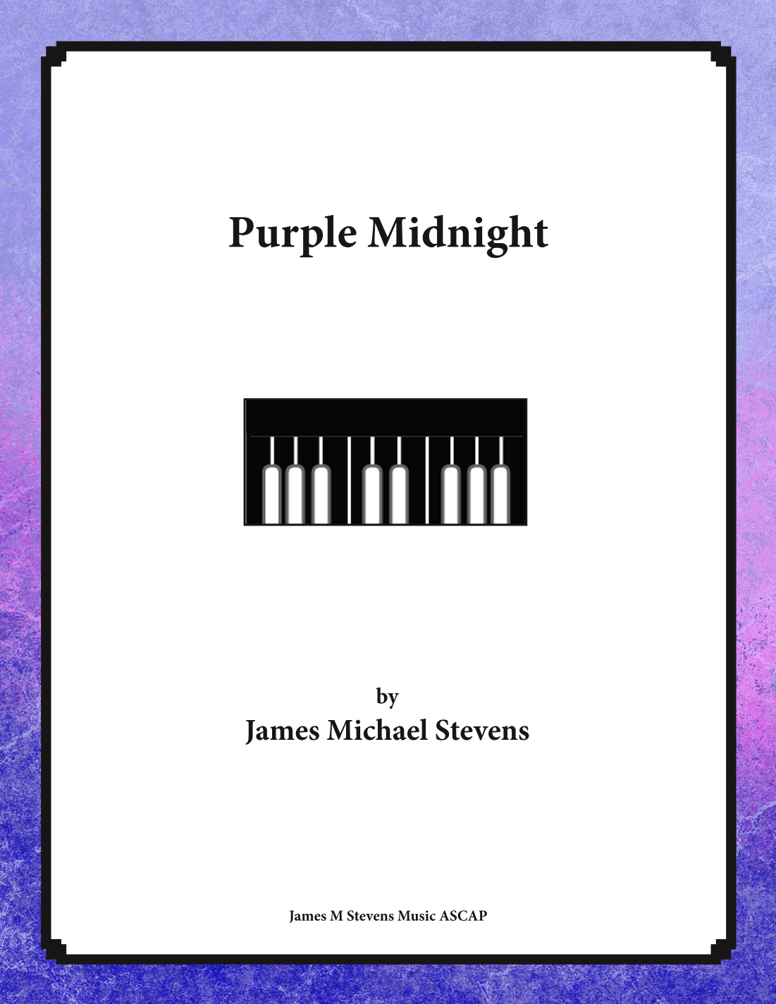 Purple Midnight - Piano & Bass