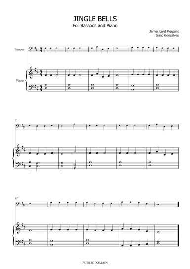 Jingle Bells (arr. Isaac Gonçalves)