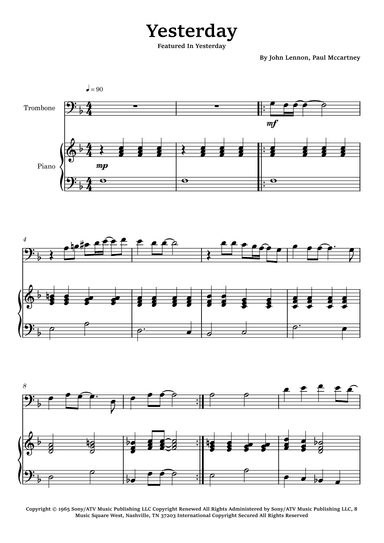 Yesterday (arr. Glauco Fernandes)