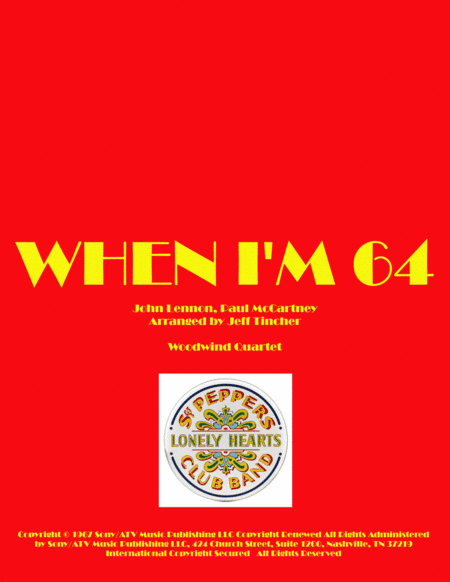 When I'm Sixty-four (arr. Jeff Tincher)