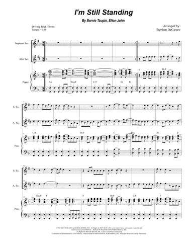 I'm Still Standing (arr. Stephen DeCesare)