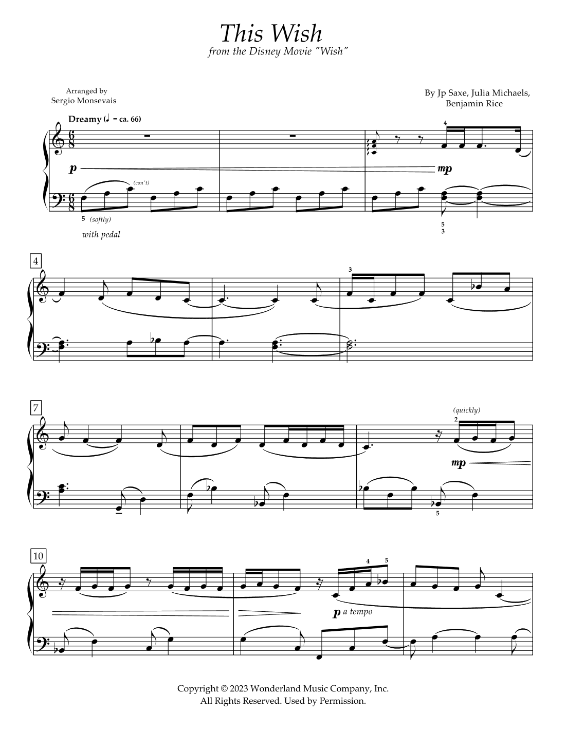 This Wish (arr. ElysiumSoundscapes)