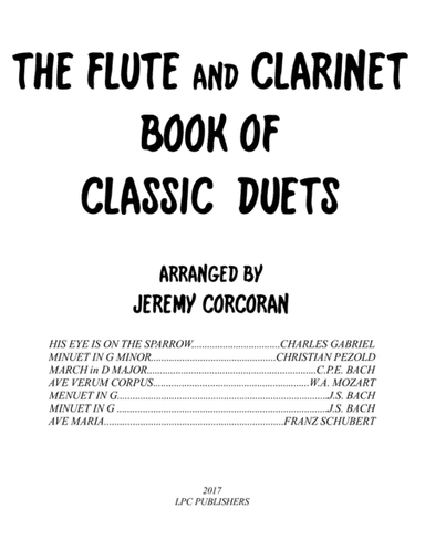 The Flute and Clarinet Book of Classic Duets (arr. Jeremy Corcoran)