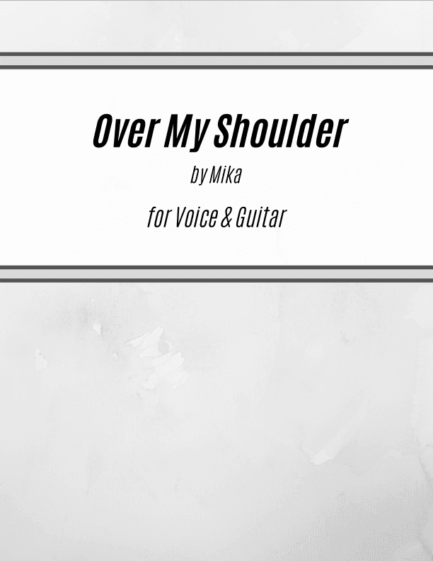 Over My Shoulder (arr. Kenneth Pasciak)