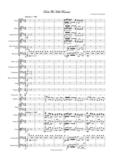 Deck the Hall Fantasie (arr. Dana Graybeal)