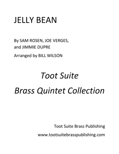 Jelly Bean (arr. Bill Wilson)