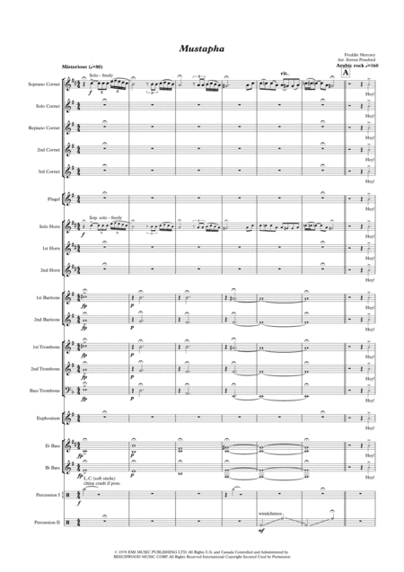 Mustapha (arr. Steven Ponsford)