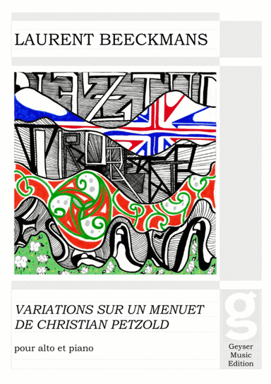 Laurent Beeckmans - Variations on a Minuet by Christian Petzold - for viola and piano
