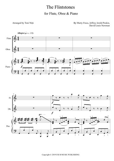 The Flintstones (arr. Toni Nita)