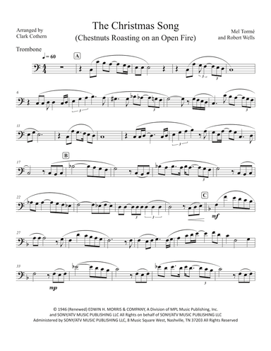 The Christmas Song (chestnuts Roasting On An Open Fire) (arr. Clark Cothern)