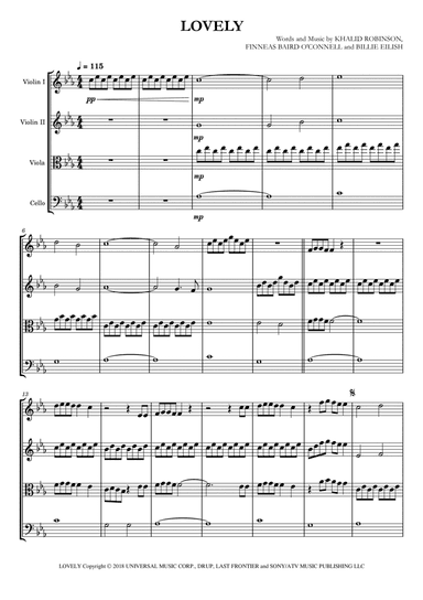Lovely (arr. Kaled Dabboussi)