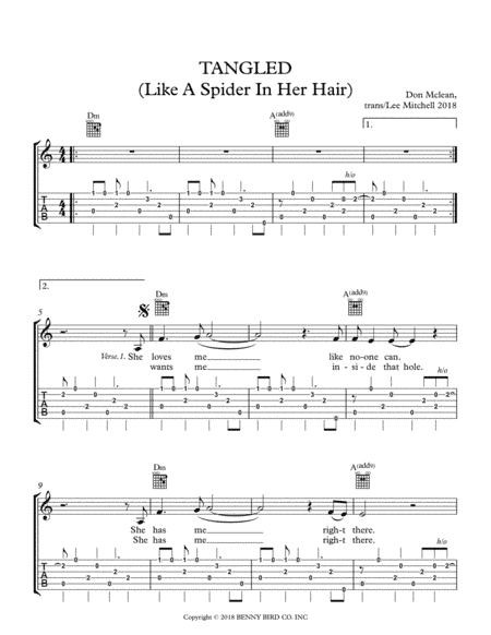 Tangled (arr. Lee Mitchell)