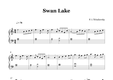 Swan Lake (arr. Gabriel Oliveira)