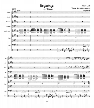 Beginnings (arr. Joseph Pugh)