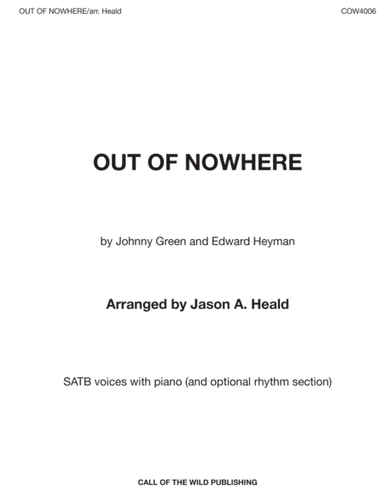 Out Of Nowhere (arr. Jason A. Heald)