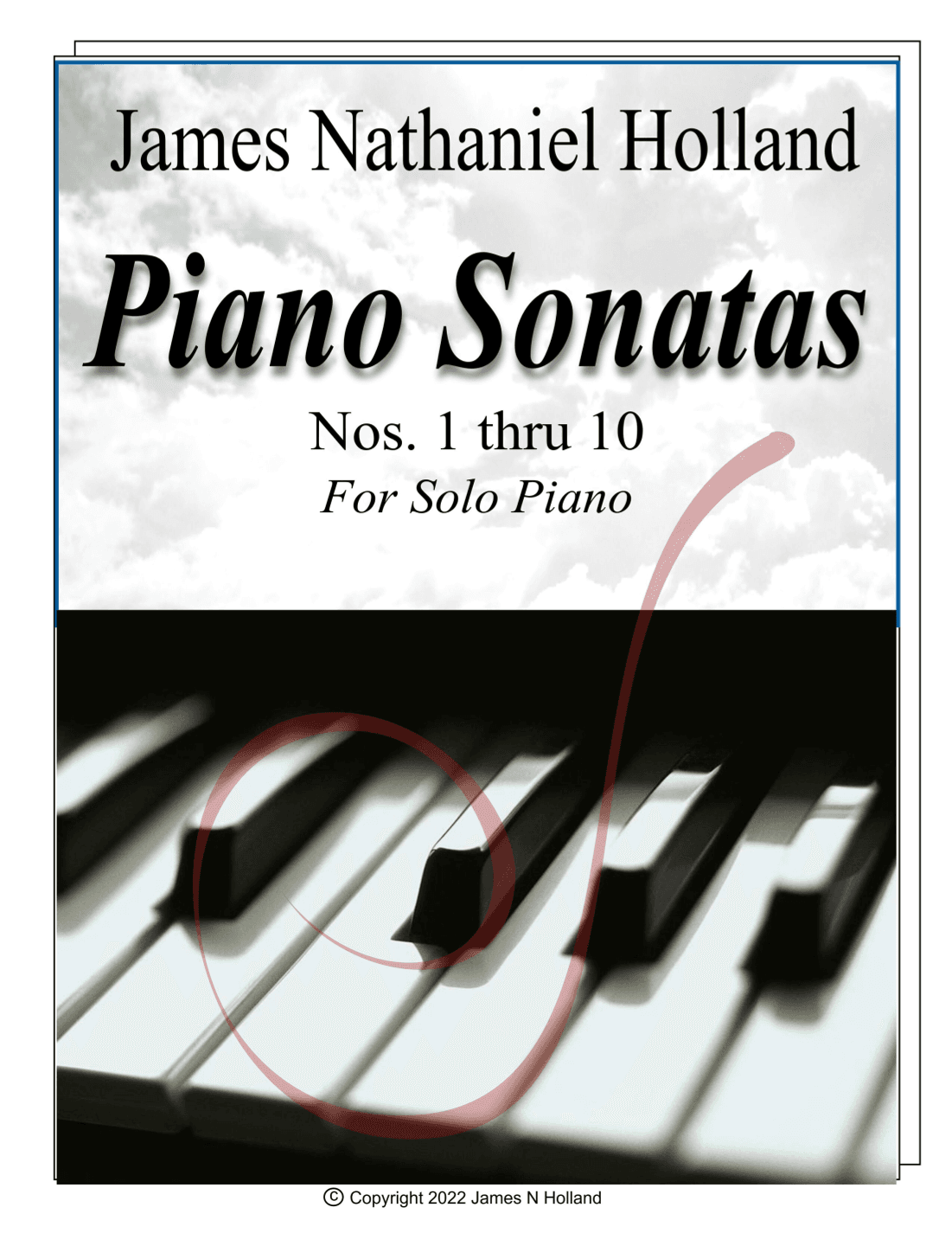 Piano Sonatas, Nos. 1 thru 10, For Solo Piano