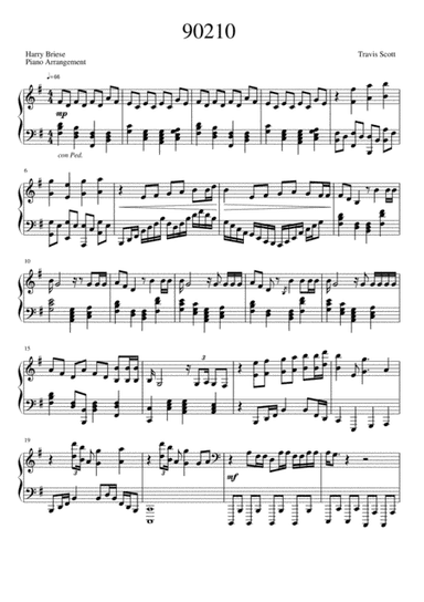 90210 (arr. Harry Briese)