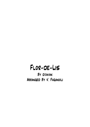 Flor De Lis (arr. Valdeci Faganioli)