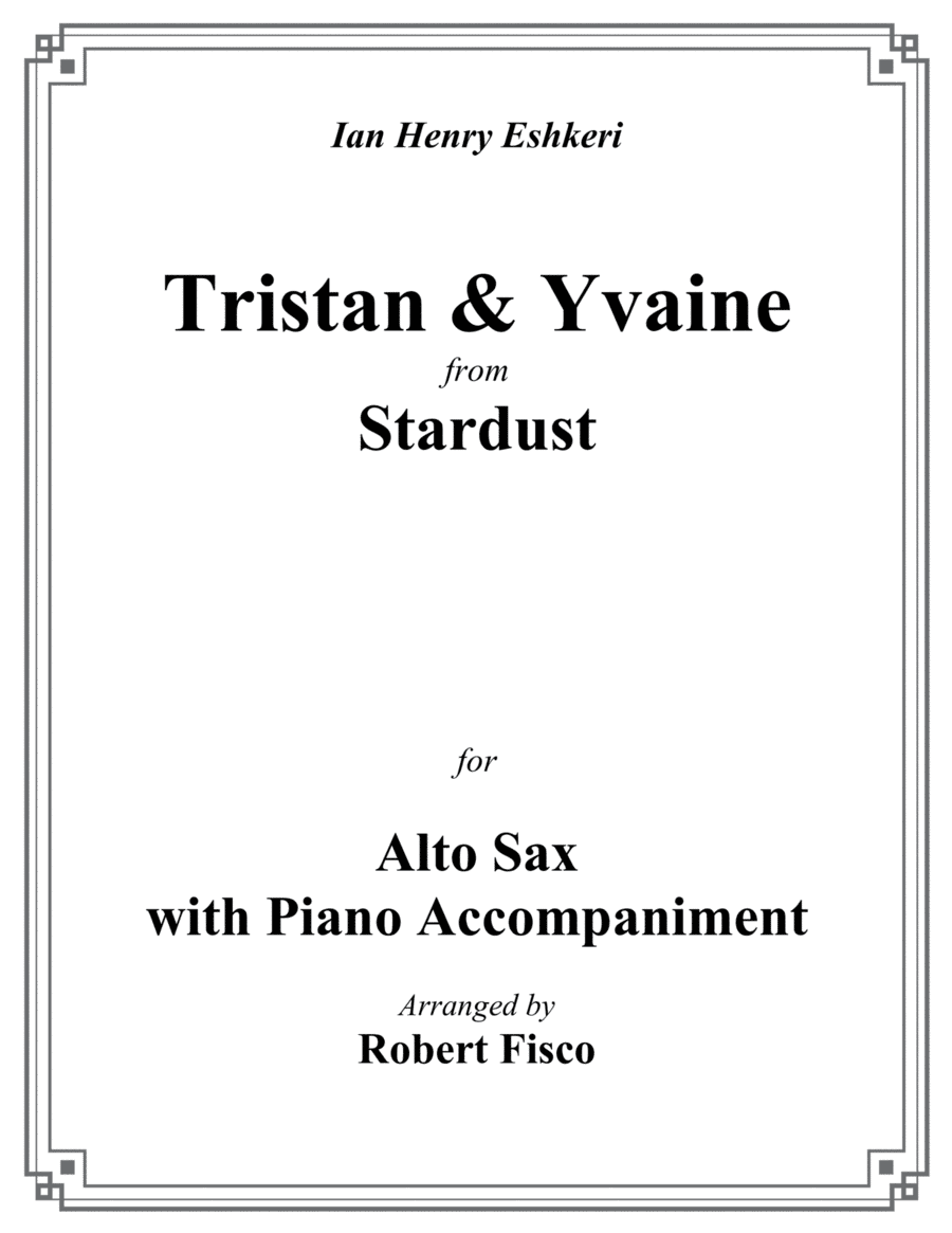 Tristan & Yvaine (arr. Robert Fisco)