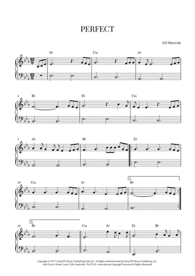 Perfect (arr. Cadenza Editions)