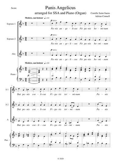 Panis Angelicus (arr. Adrian Connell)