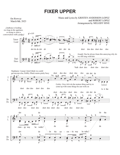 Fixer Upper (arr. Melody Hine)