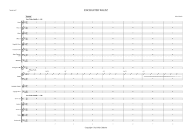 Enchanted Waltz - Score Only