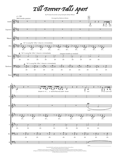 Till Forever Falls Apart (arr. Katherine Bodor)