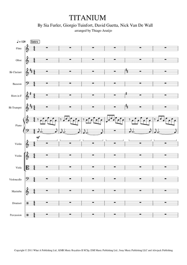 Titanium (arr. Thiago Araújo)