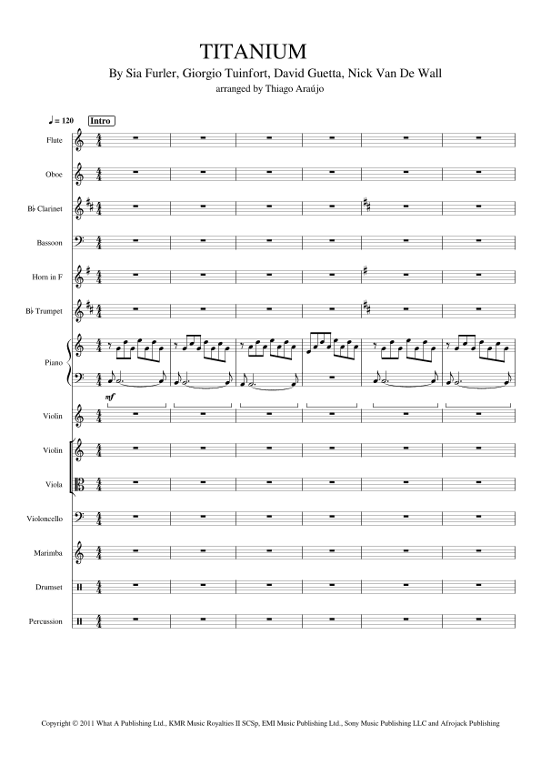 Titanium (arr. Thiago Araújo)