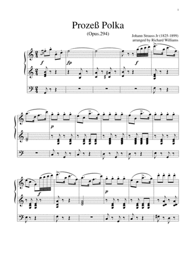 Prozess Polka (arr. Richard Williams)