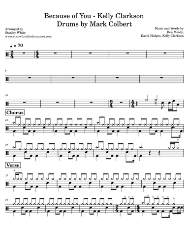 Because Of You (arr. Stanley White)