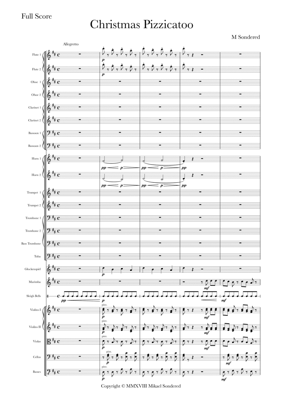 Christmas Pizzicatoo