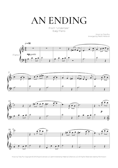 Undertale Variations (arr. Pedro Merendi)