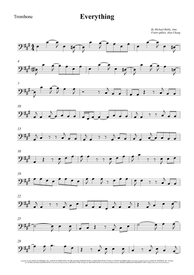 Everything (arr. Wesley S. SIlva)