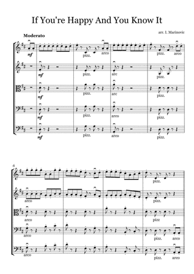 If You're Happy And You Know It (arr. Ivan Marinovic)