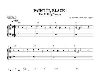 Paint It, Black (arr. Valdir Maia)