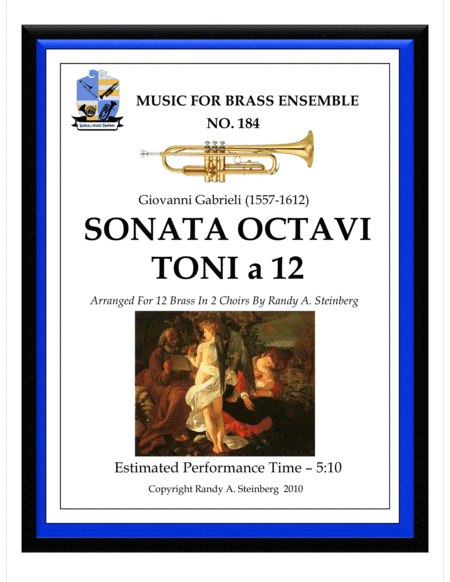 Sonata Octavi Toni a 12 - No. 184 (arr. Randy Steinberg)