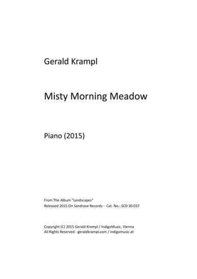 Misty Morning Meadow