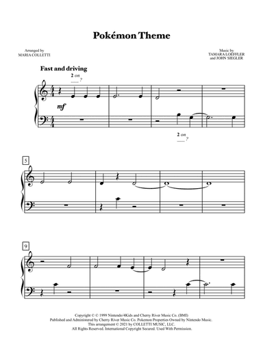 Pokemon (dance Mix) (arr. Maria Colletti)