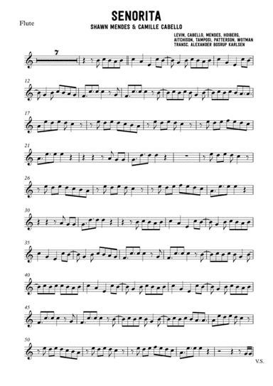Senorita (arr. Alexander Bosrup Karlsen)