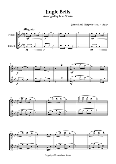 Jingle Bells (arr. Ivan Souza)