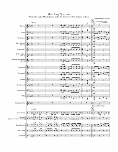 Marching Spartans