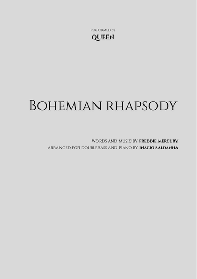 Bohemian Rhapsody (arr. Inacio Saldanha)
