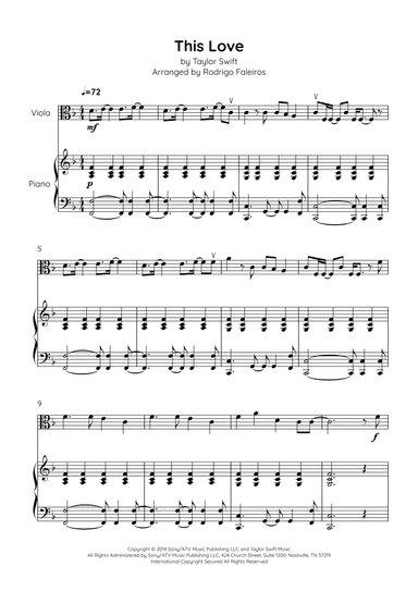 This Love (arr. Rodrigo Faleiros)