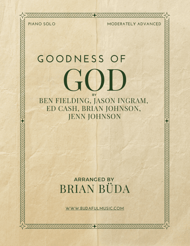 Goodness Of God (arr. Brian Buda)