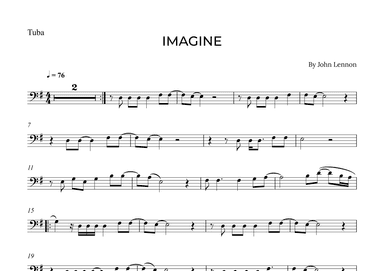 Imagine (arr. Alex Nunes Rodrigues)
