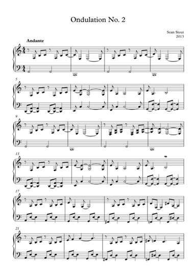 Ondulation No. 2